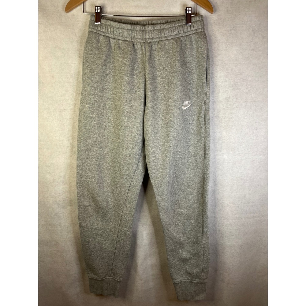 Nike sportswear club fleece joggers men's gray Sz Small activewear lounge sport